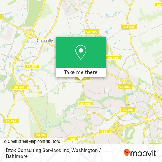 Dtek Consulting Services Inc map