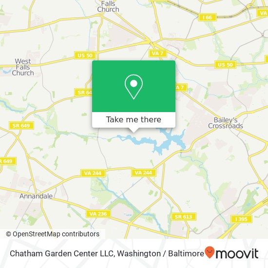 Chatham Garden Center LLC map