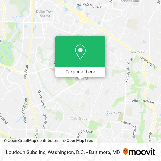 Loudoun Subs Inc map