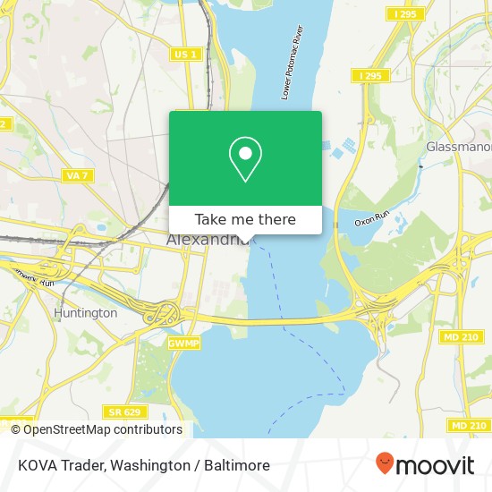 Mapa de KOVA Trader