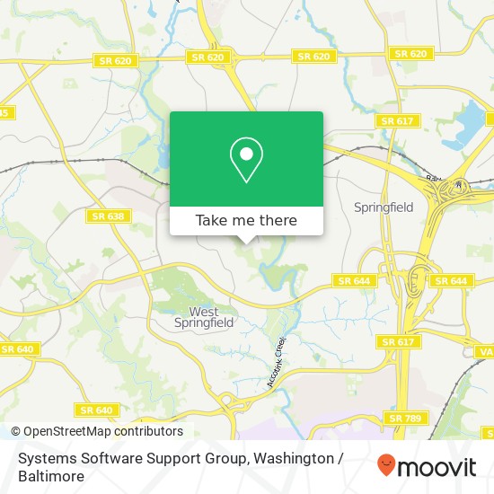 Systems Software Support Group map