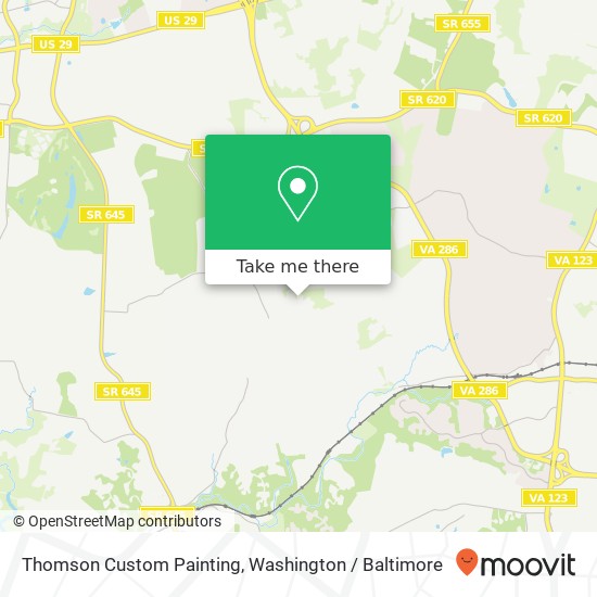 Thomson Custom Painting map