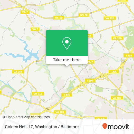Golden Net LLC map
