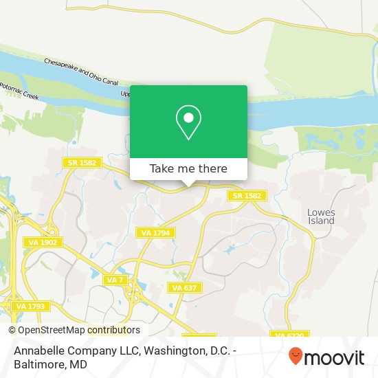 Annabelle Company LLC map