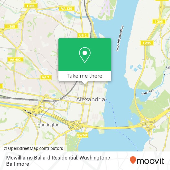 Mapa de Mcwilliams Ballard Residential