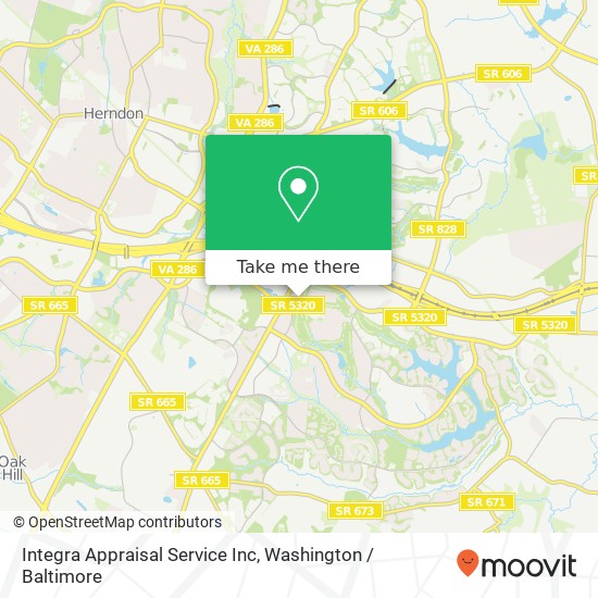 Integra Appraisal Service Inc map