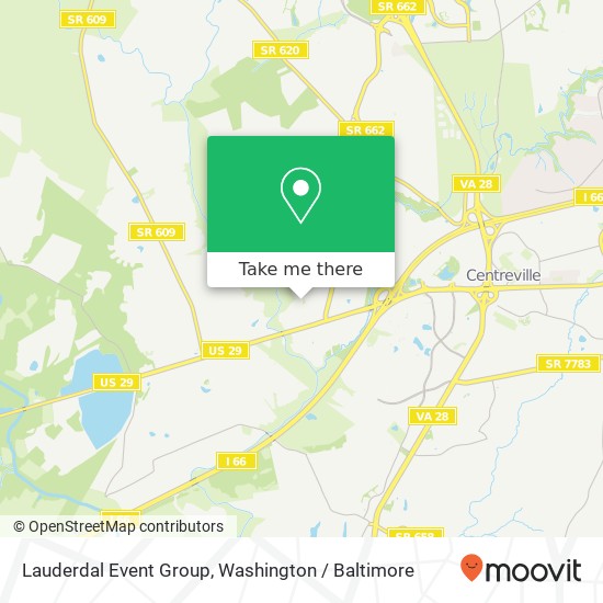 Mapa de Lauderdal Event Group