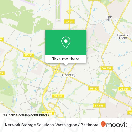 Mapa de Network Storage Solutions