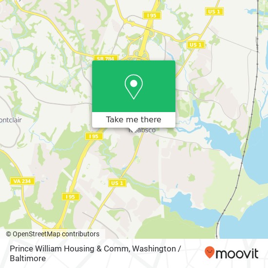 Mapa de Prince William Housing & Comm
