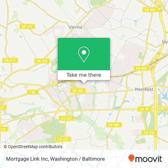 Mortgage Link Inc map