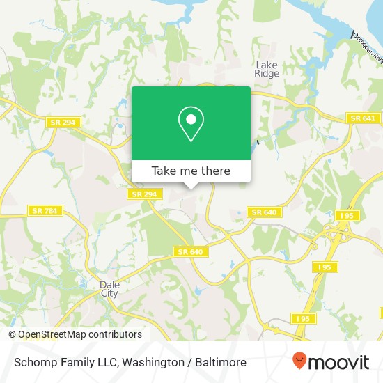 Schomp Family LLC map