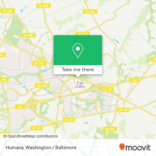 Humana map