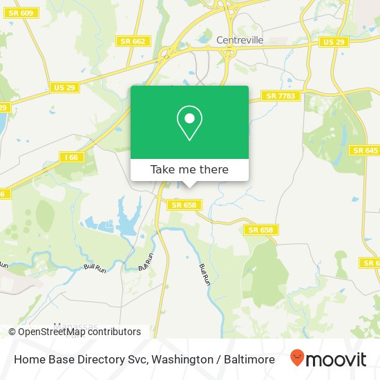 Home Base Directory Svc map