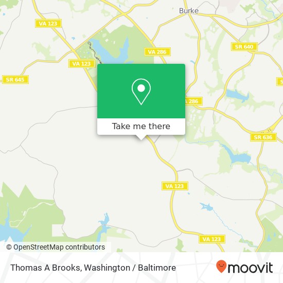 Thomas A Brooks map