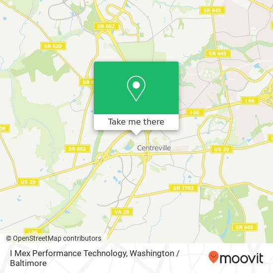 I Mex Performance Technology map