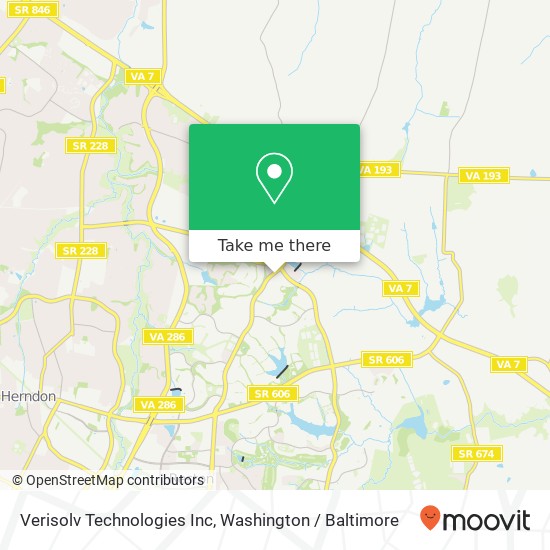 Mapa de Verisolv Technologies Inc