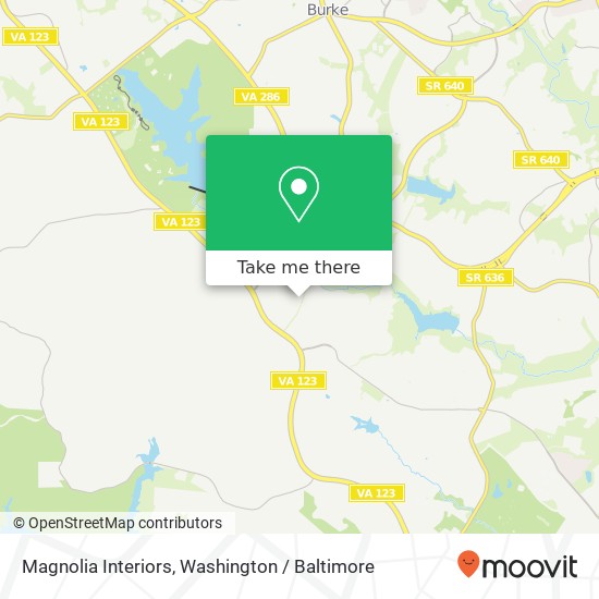 Magnolia Interiors map