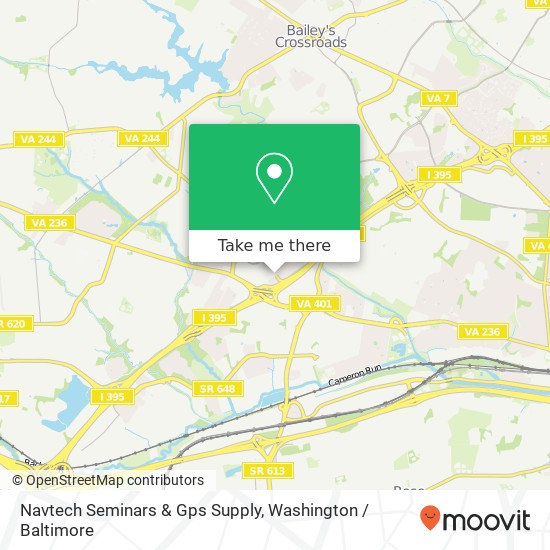 Navtech Seminars & Gps Supply map