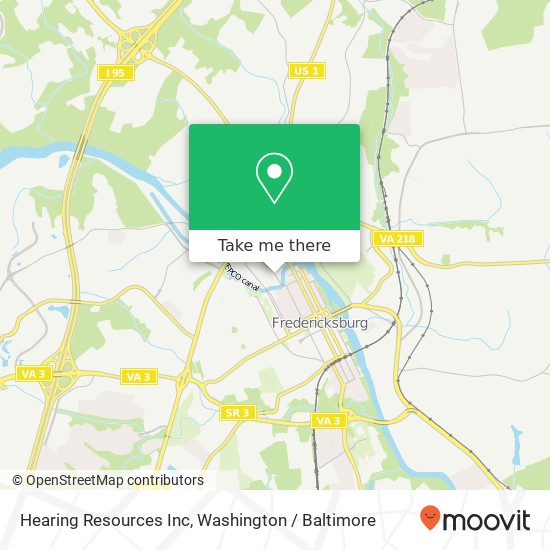 Mapa de Hearing Resources Inc