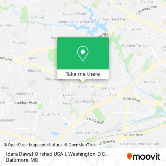 Idara Dawat Oirshad USA I map