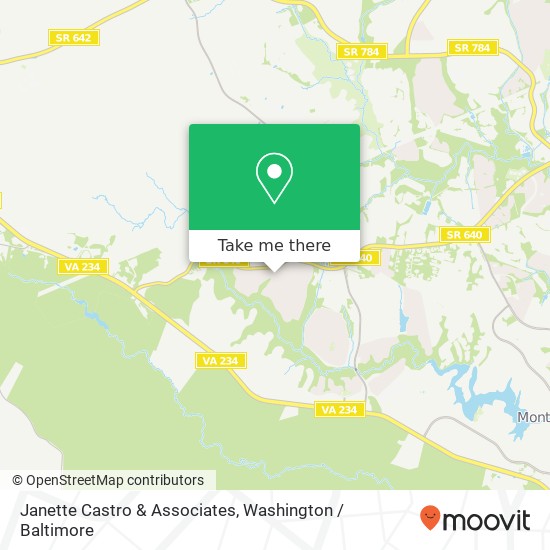 Janette Castro & Associates map