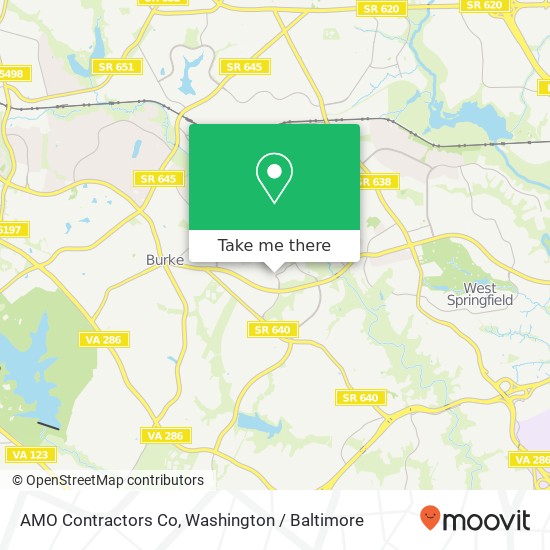 AMO Contractors Co map