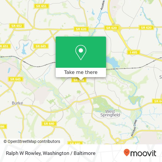 Ralph W Rowley map