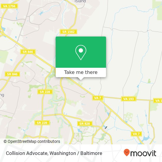 Collision Advocate map