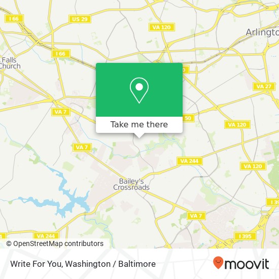 Write For You map