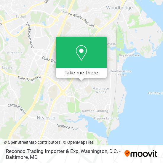 Reconco Trading Importer & Exp map