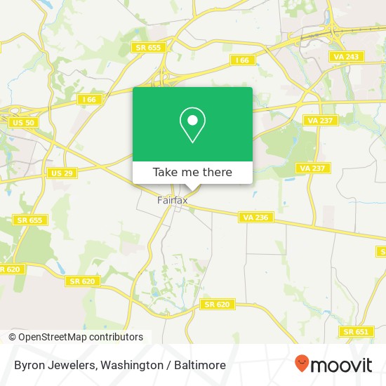 Byron Jewelers map