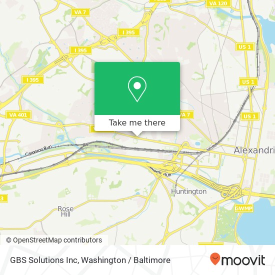 GBS Solutions Inc map