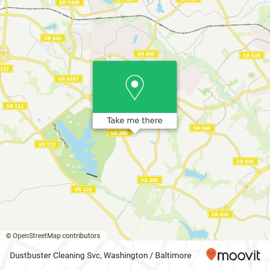 Mapa de Dustbuster Cleaning Svc