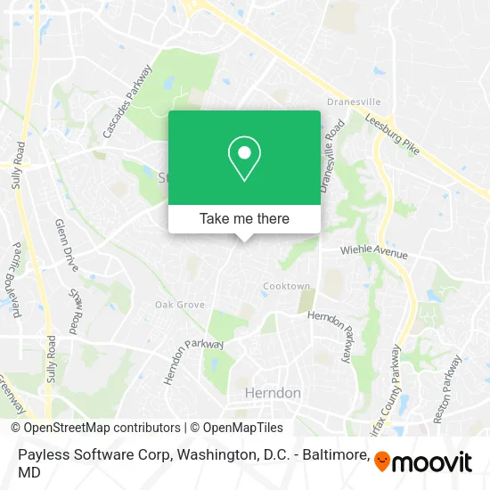 Payless Software Corp map