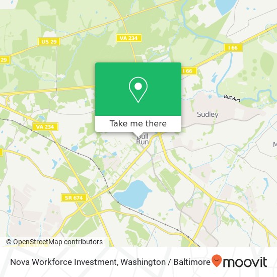 Mapa de Nova Workforce Investment