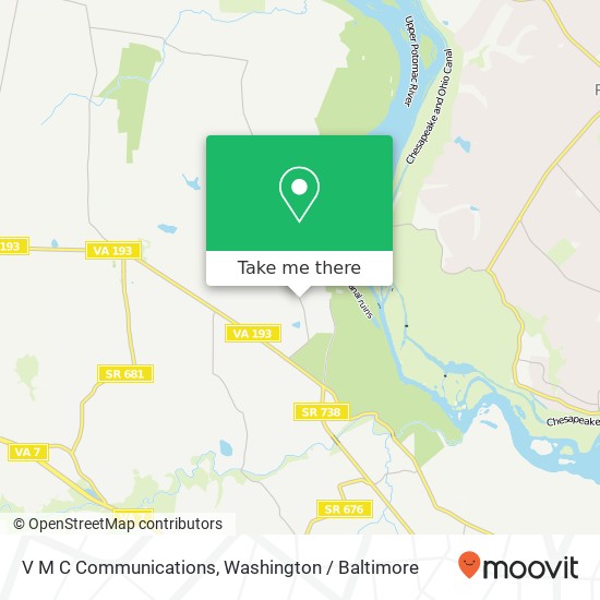 Mapa de V M C Communications