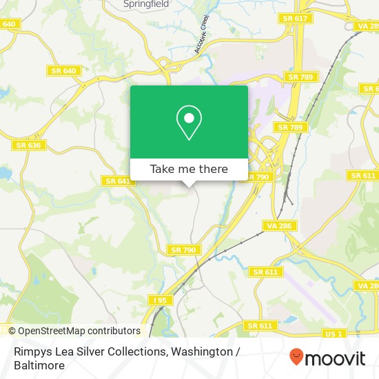 Mapa de Rimpys Lea Silver Collections