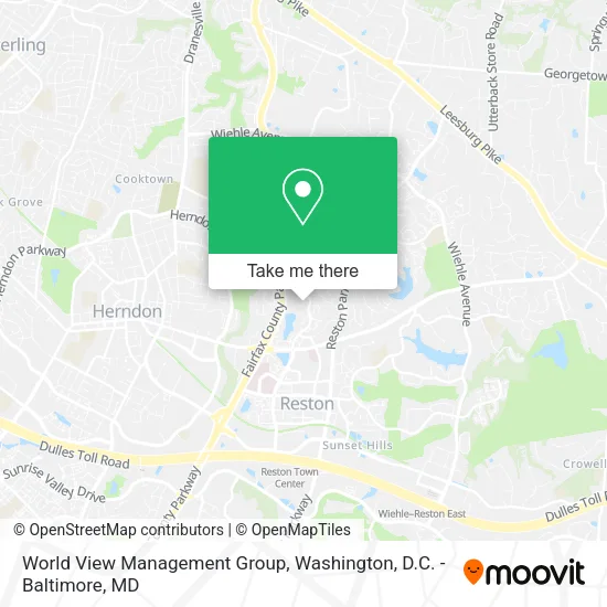 World View Management Group map