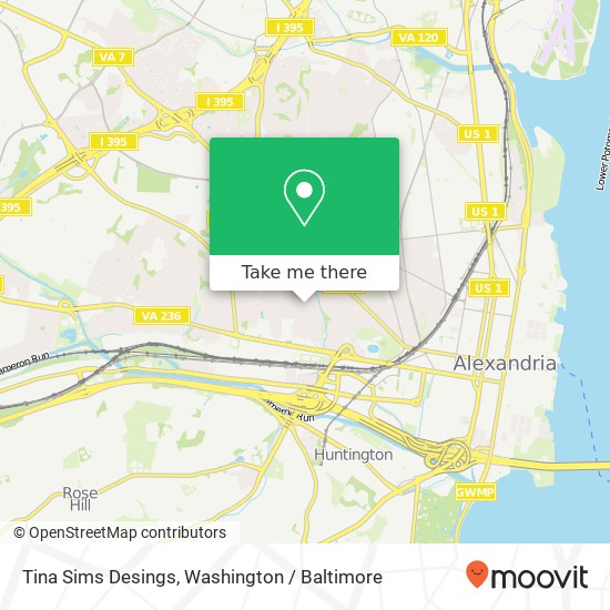 Tina Sims Desings map