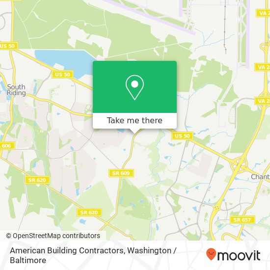 Mapa de American Building Contractors