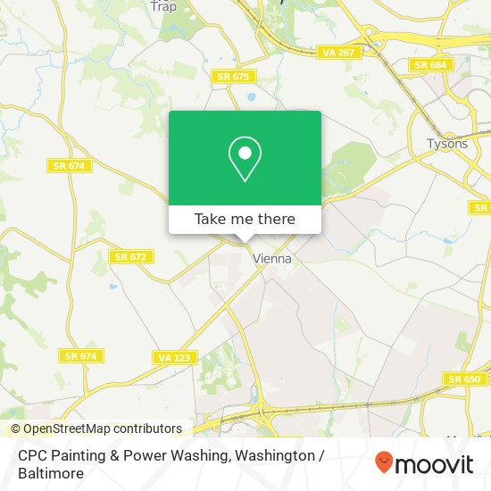 CPC Painting & Power Washing map