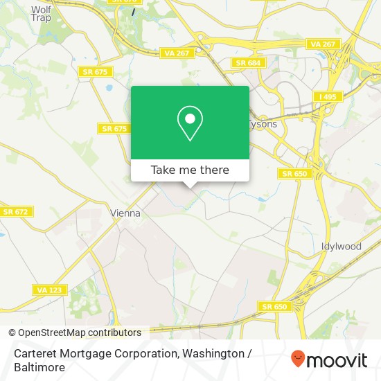 Carteret Mortgage Corporation map