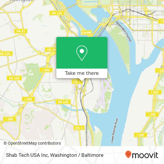 Mapa de Shab Tech USA Inc