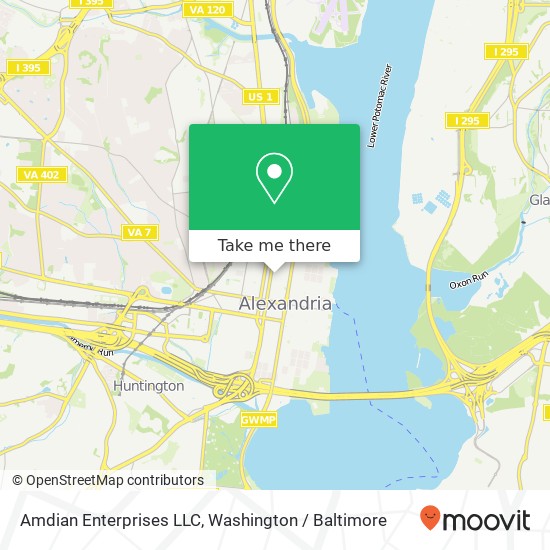 Amdian Enterprises LLC map