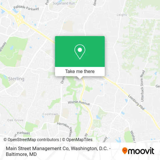 Main Street Management Co map