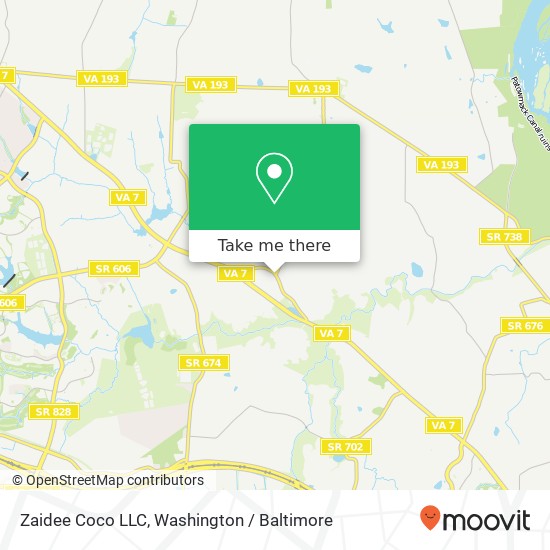 Mapa de Zaidee Coco LLC