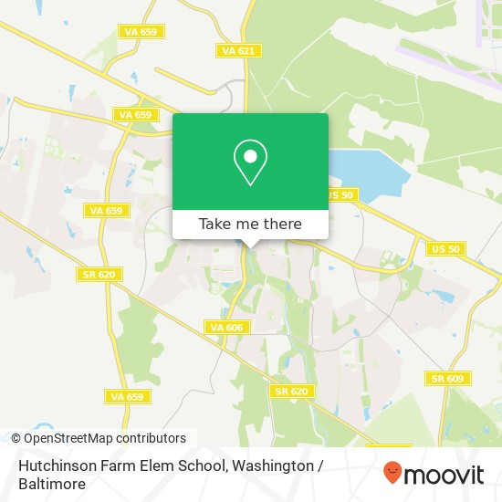 Mapa de Hutchinson Farm Elem School