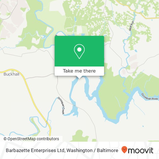 Mapa de Barbazette Enterprises Ltd