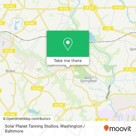 Mapa de Solar Planet Tanning Studios