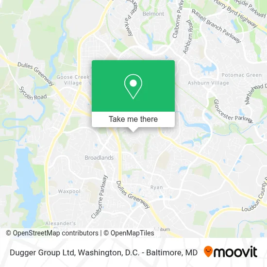 Dugger Group Ltd map